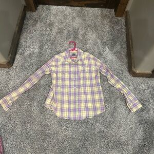 Cruel Girl Plaid Western Shirt